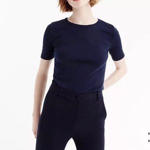 Jcrew perfect fit tee navy S